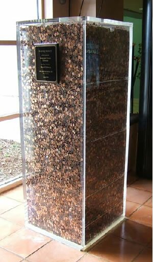 What $1 Million Pennies Look Like