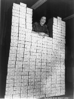 Stack of Silver Certificates