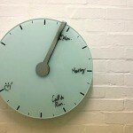 Whiteboard Clock - It Clears Your Schedule