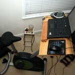 Do It YourSelf: Exercise Bike + Laptop