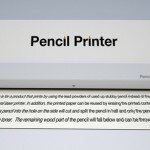 Pencil Printer by Hoyoung Lee, Seunghwa Jeong and Jimyoung Yoon